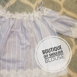 Boutique Off Shoulder Blouse
